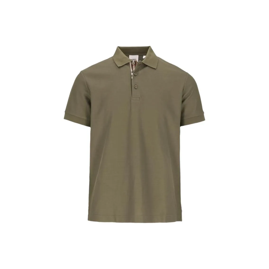 Burberry SS24 Поло Мужское Армейский Зеленый