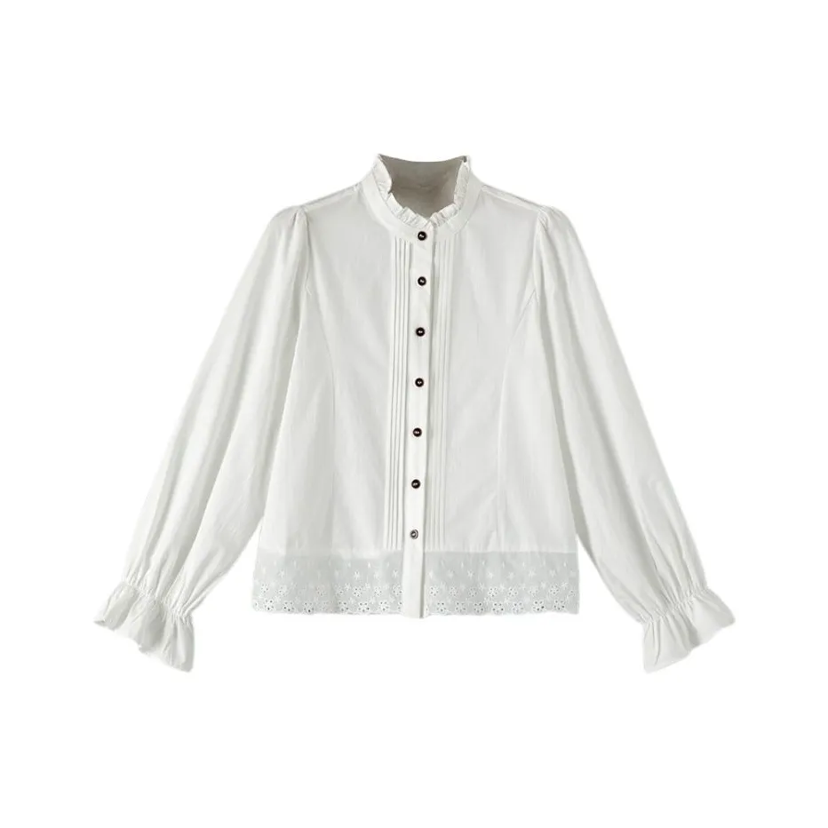 WANBAI Белые Женские Рубашки