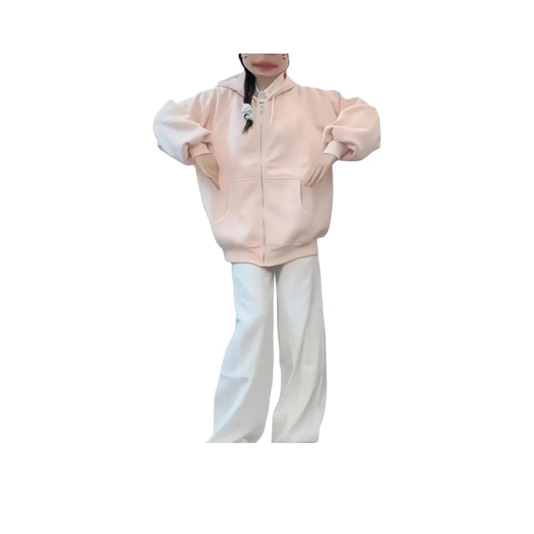 YICHEN Розовые Женские Свитшоты