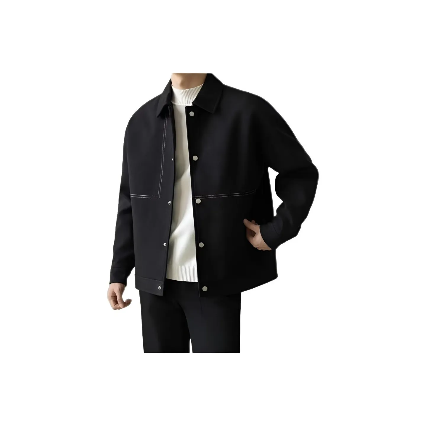 TONYBEAR Модный бренд Эксклюзивный Стильный и Handsome Модный Свободный крой Модный Куртка Мужская