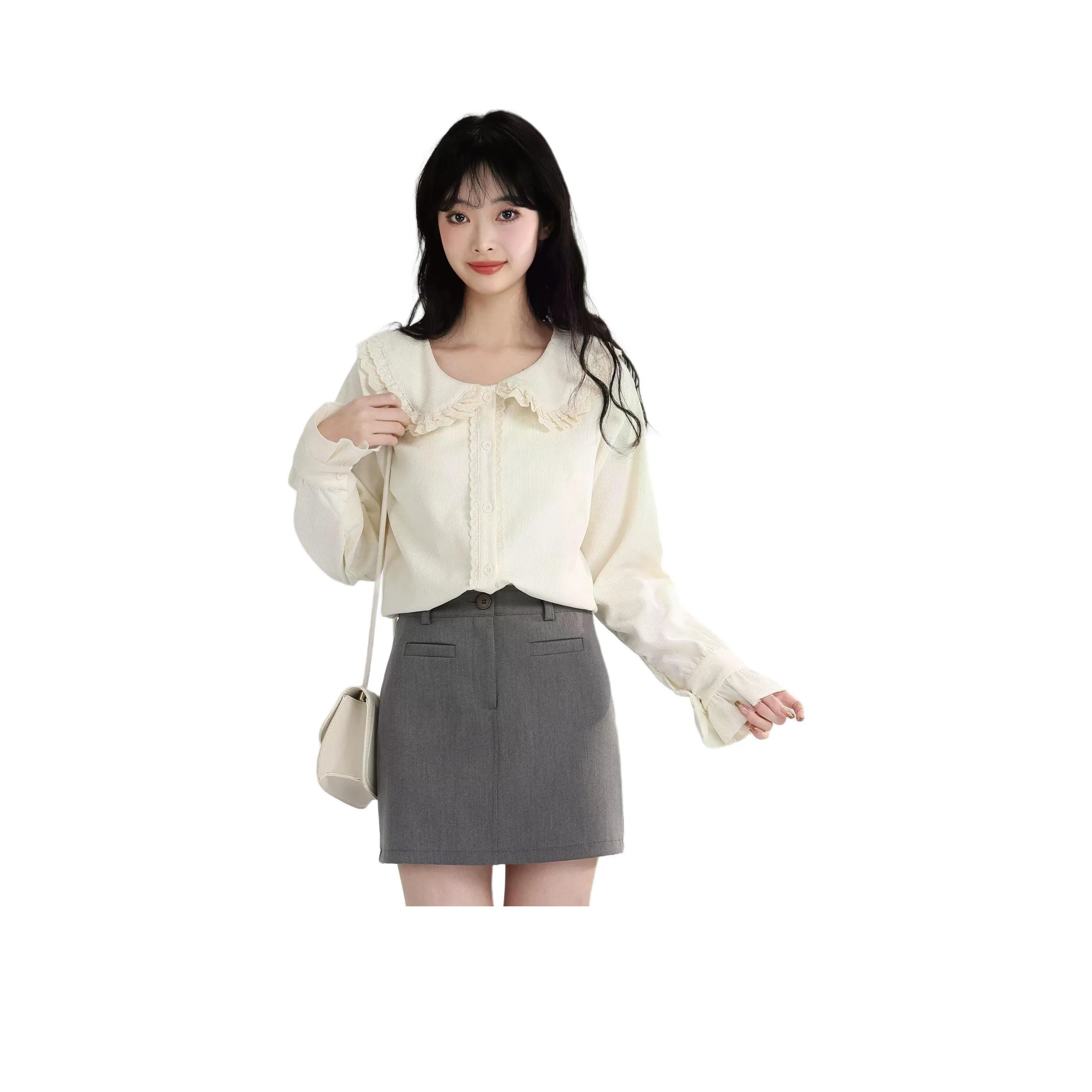 REMOULD Абрикос Женские Рубашки