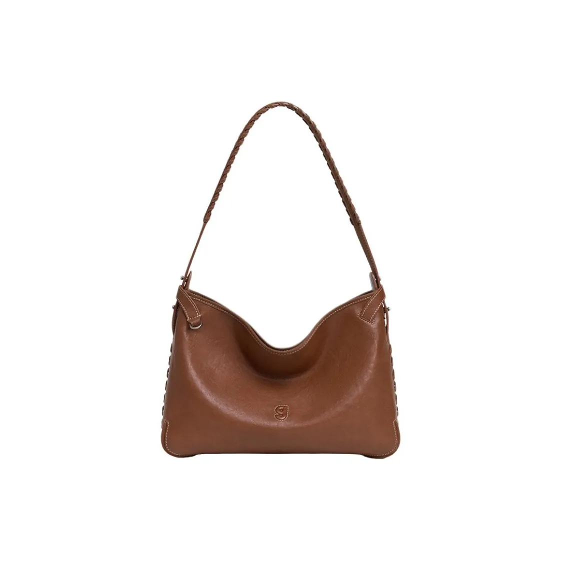 KUNOGIGI Сумка-хобо из синтетической кожи сумка через плечо женская коричневая