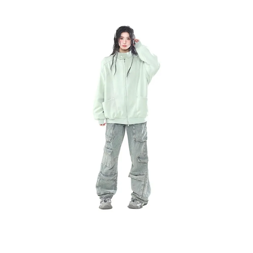 RDRE Зеленый Унисекс Куртки