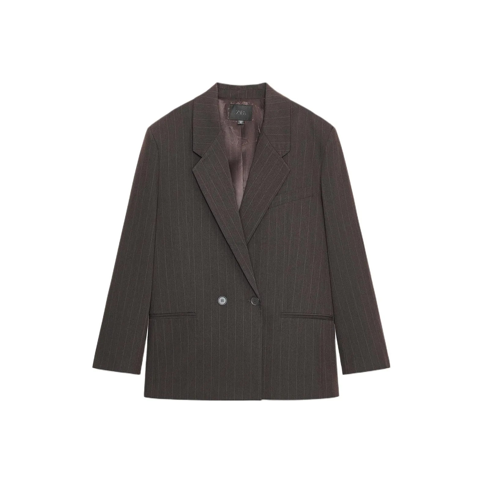 ZARA Коричневый Женские Деловые Костюмы