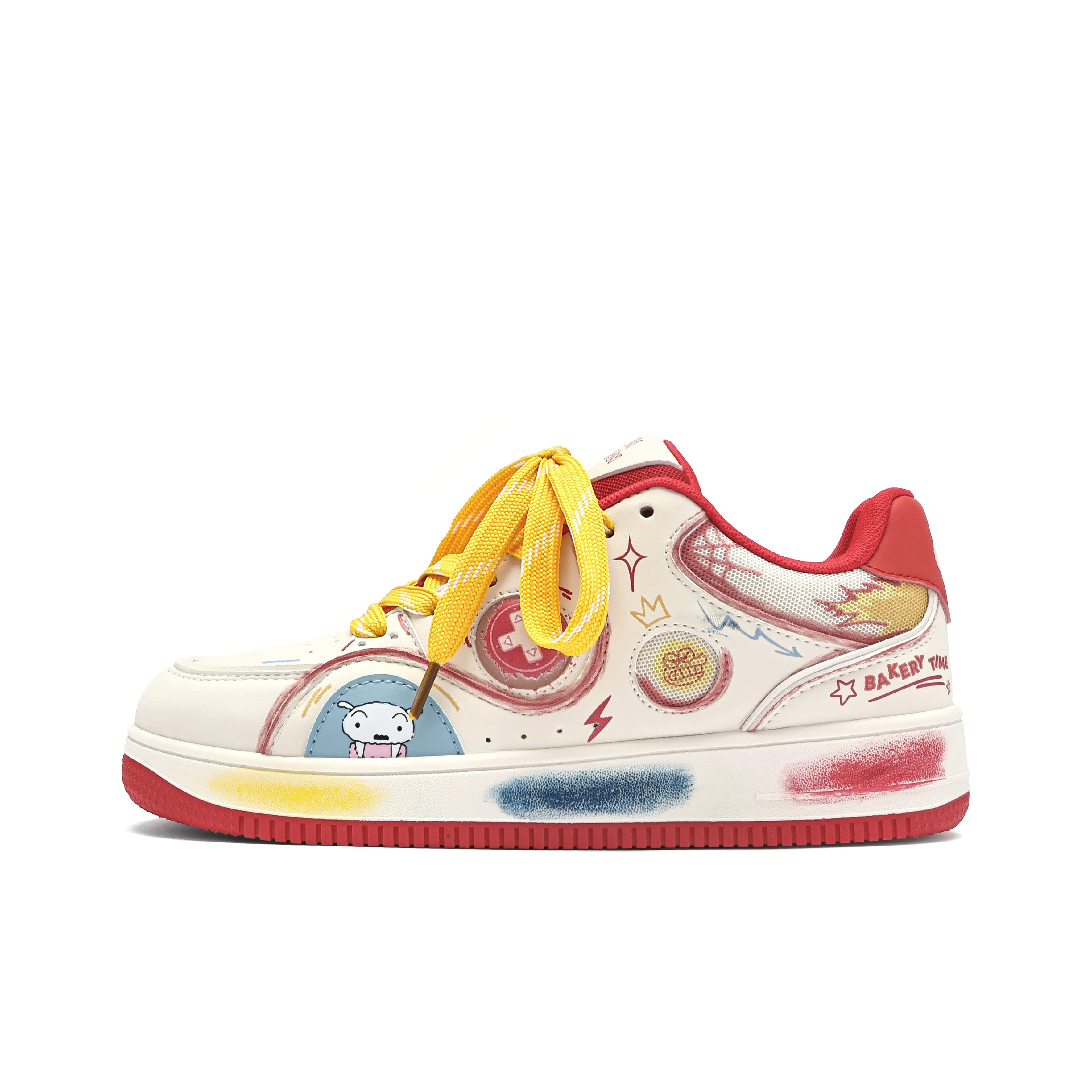 Crayon Shinchan Низкий топ Повседневная обувь Унисекс