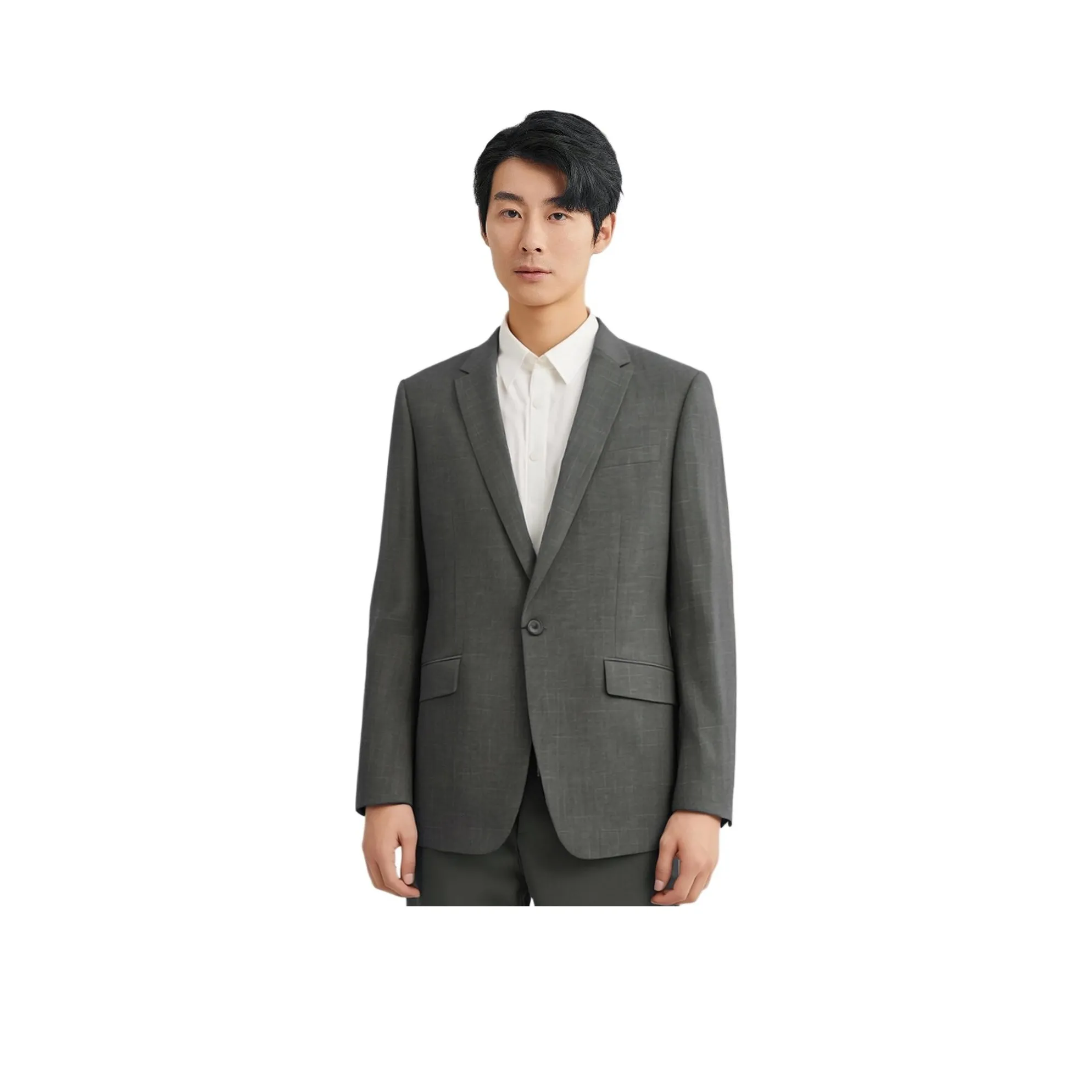 SUNDANCE Темно-серый Мужской Деловой костюм