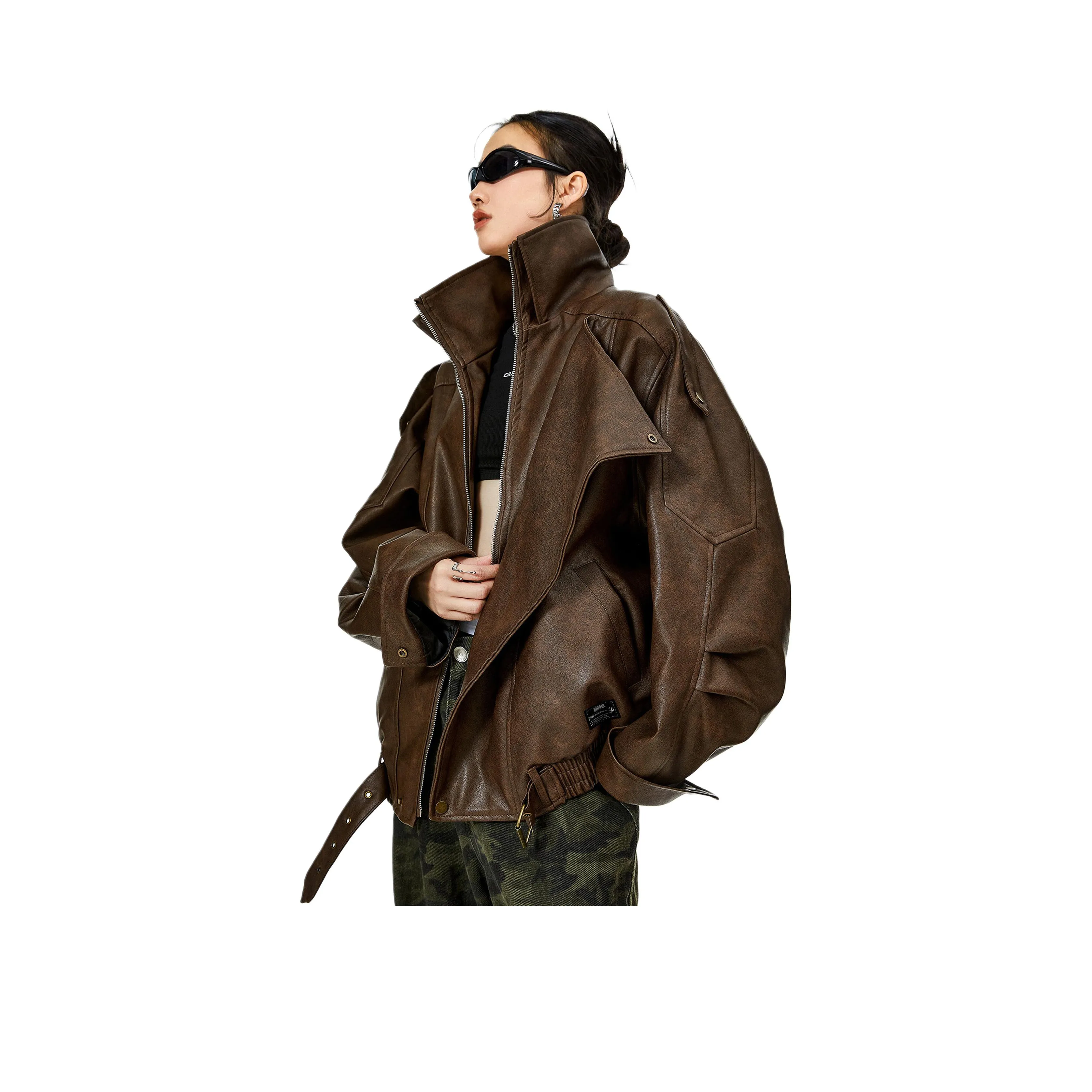 ZIAREL Унисекс Кожаные куртки