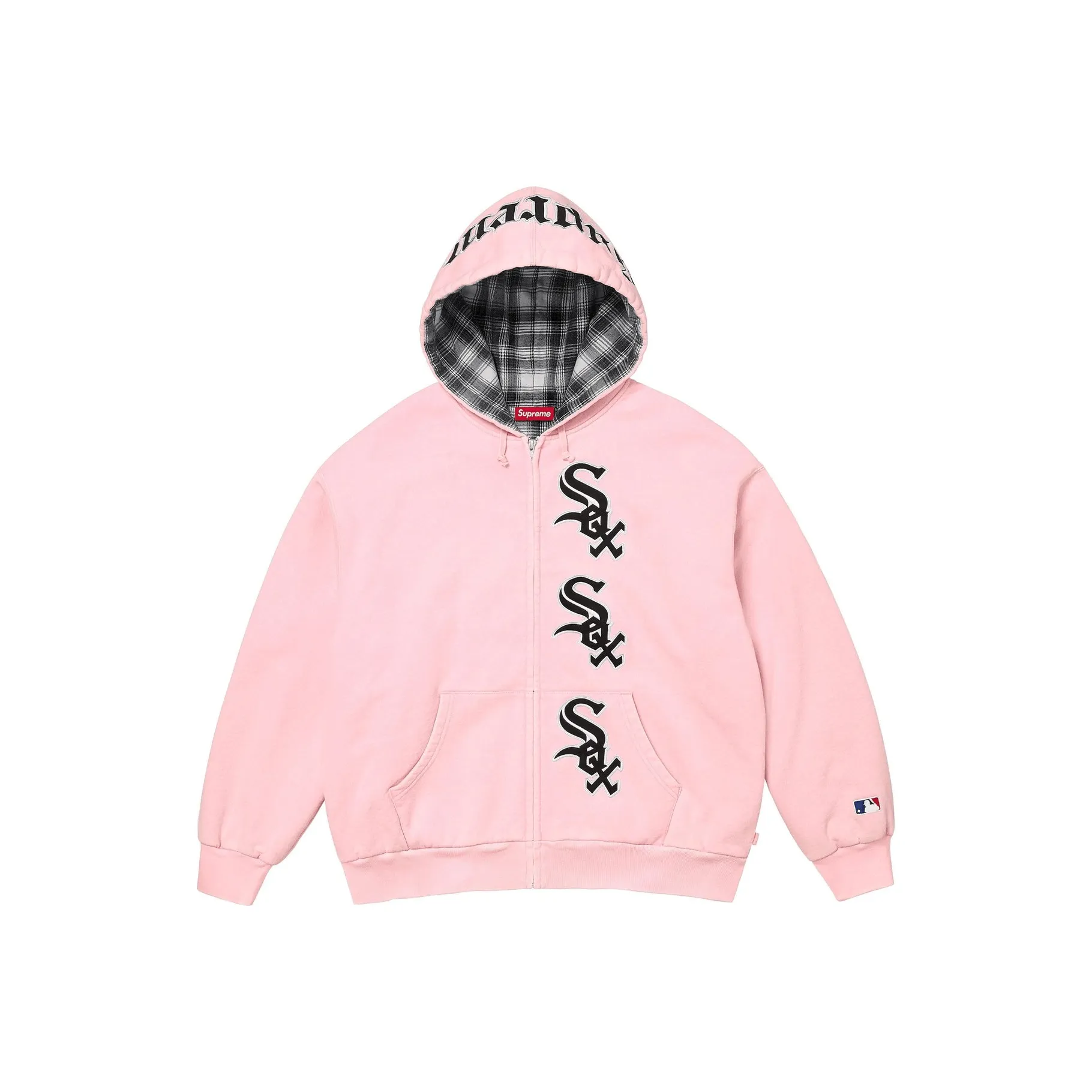 Supreme X Chicago White Sox ZIP UP Худи Свитшот Унисекс