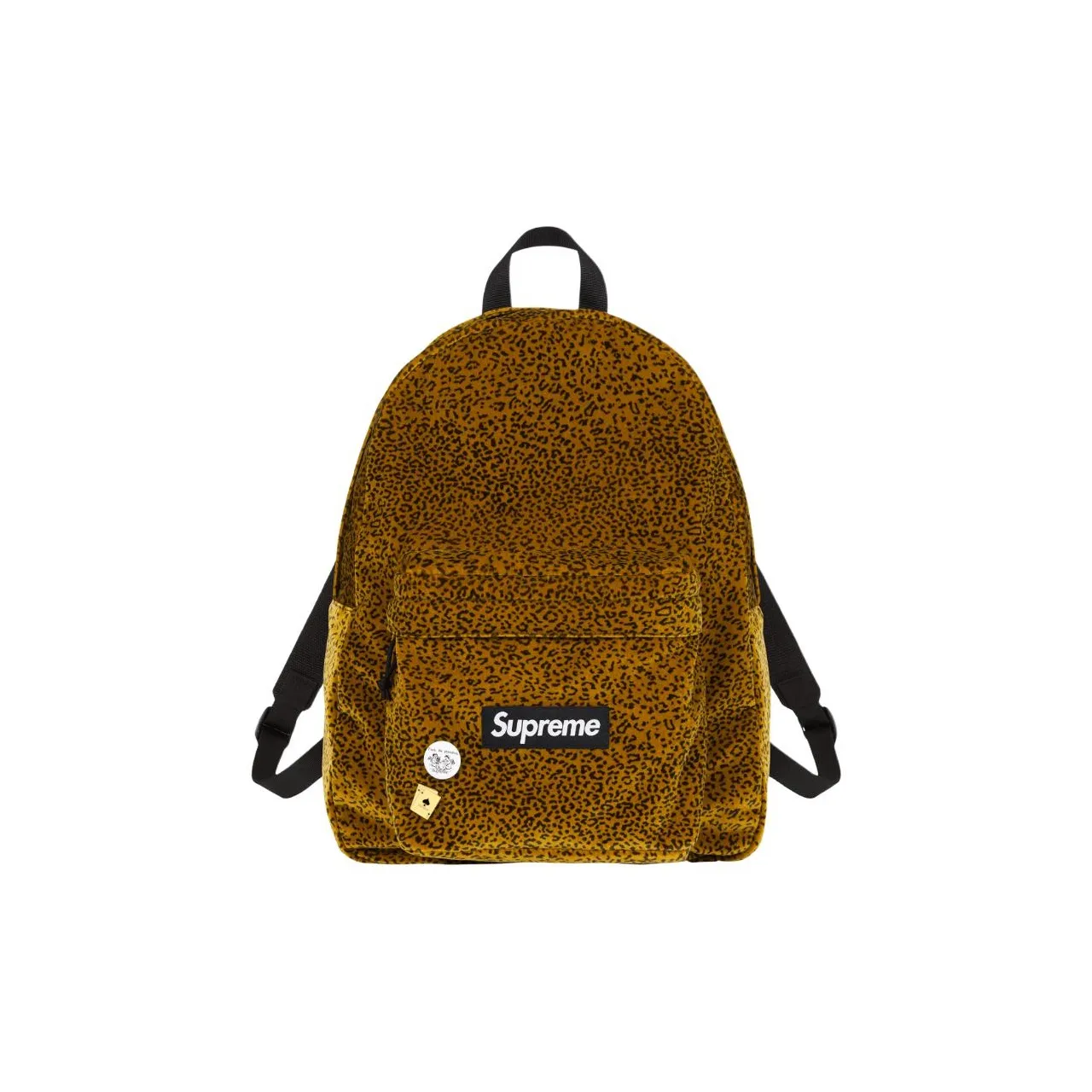 Supreme Нейлоновый Рюкзак Стандартный (Standard) Унисекс Желтый