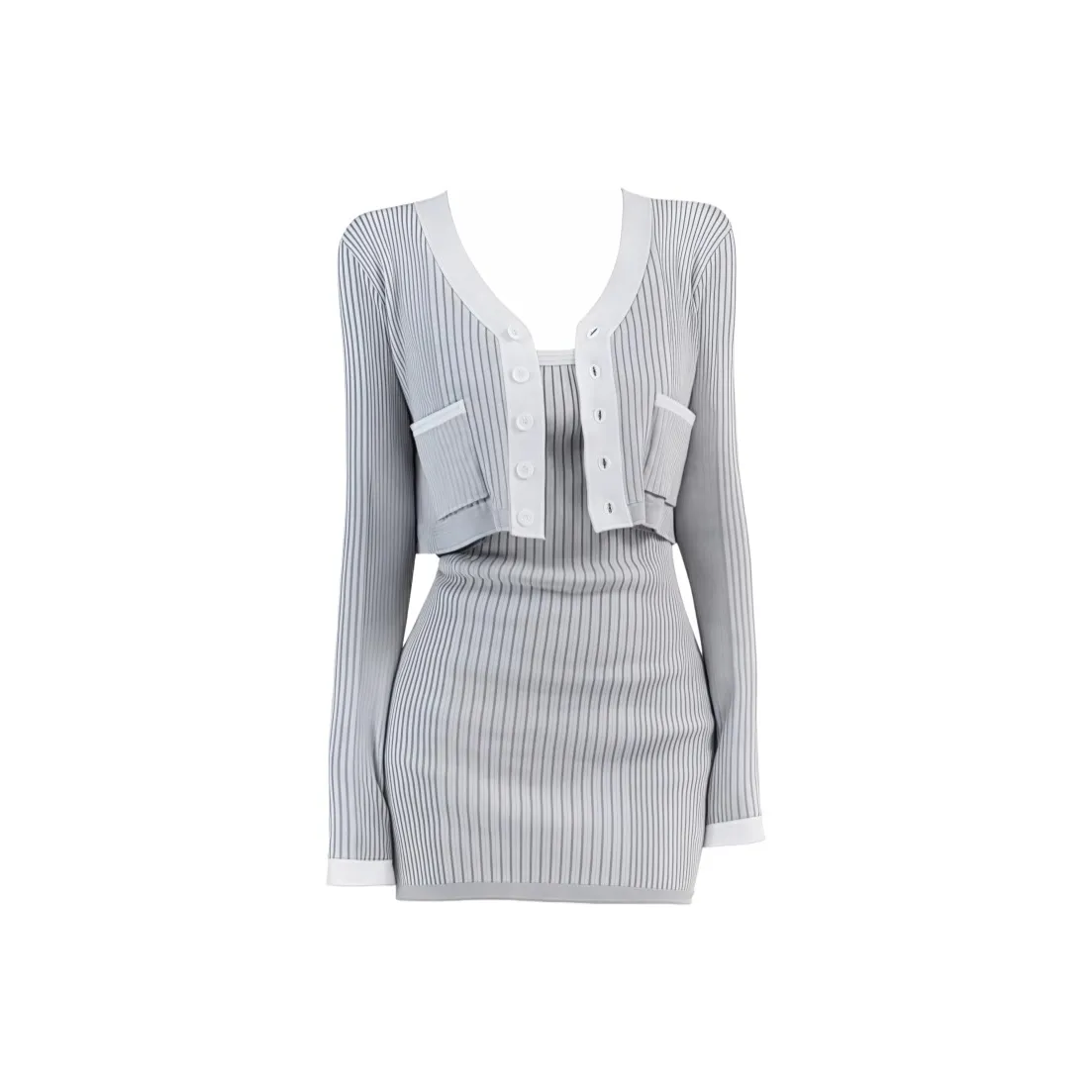 Nathania Серый Женские Комплекты с Юбкой