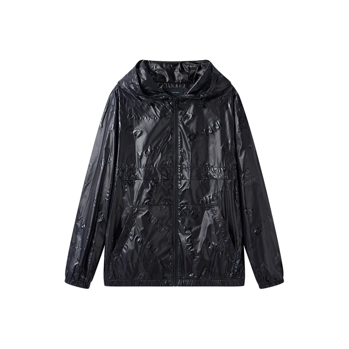 DAVID NAMAN Черные Мужские Куртки