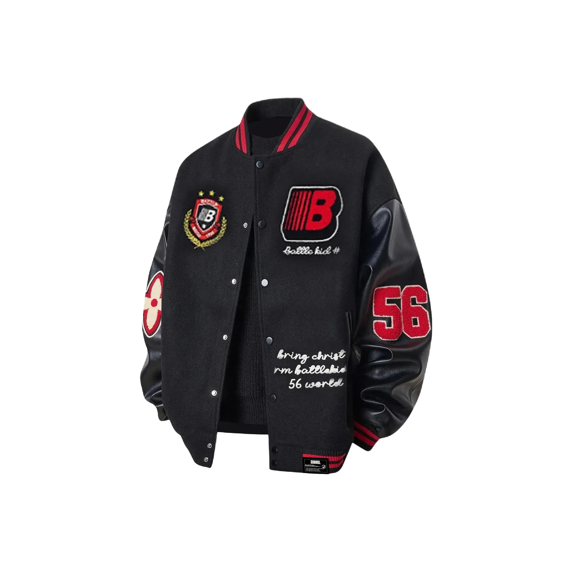 ZIAREL Черный Унисекс Куртки