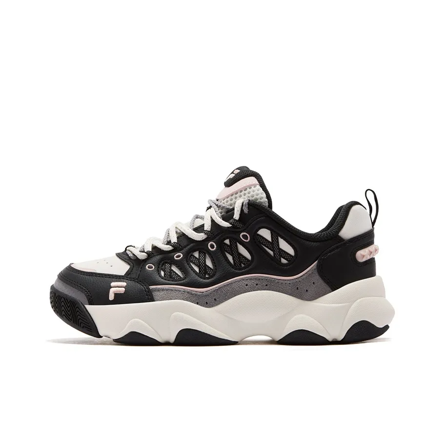 FILA FUSION WATERBEAR Bear Paw Shoes Винтажные баскетбольные кроссовки Женские Черный молочный белый