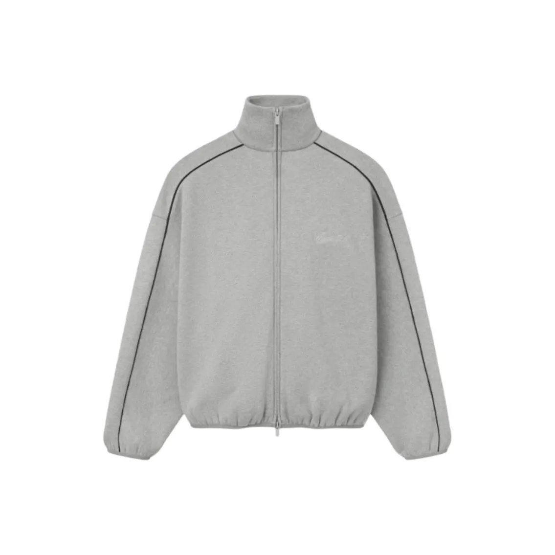 Fear Of God Essentials SS25 Modern Форма Флис Трекинг Куртка Бетон HEATHER Куртка Мужская