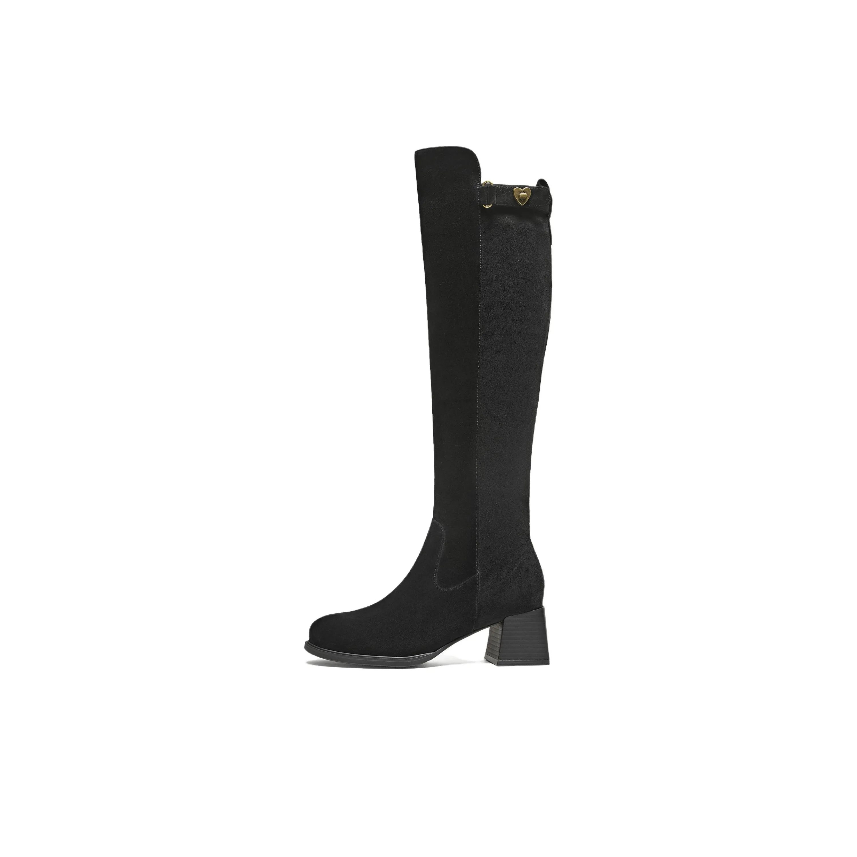 TATA Knee High Boots Black Women's