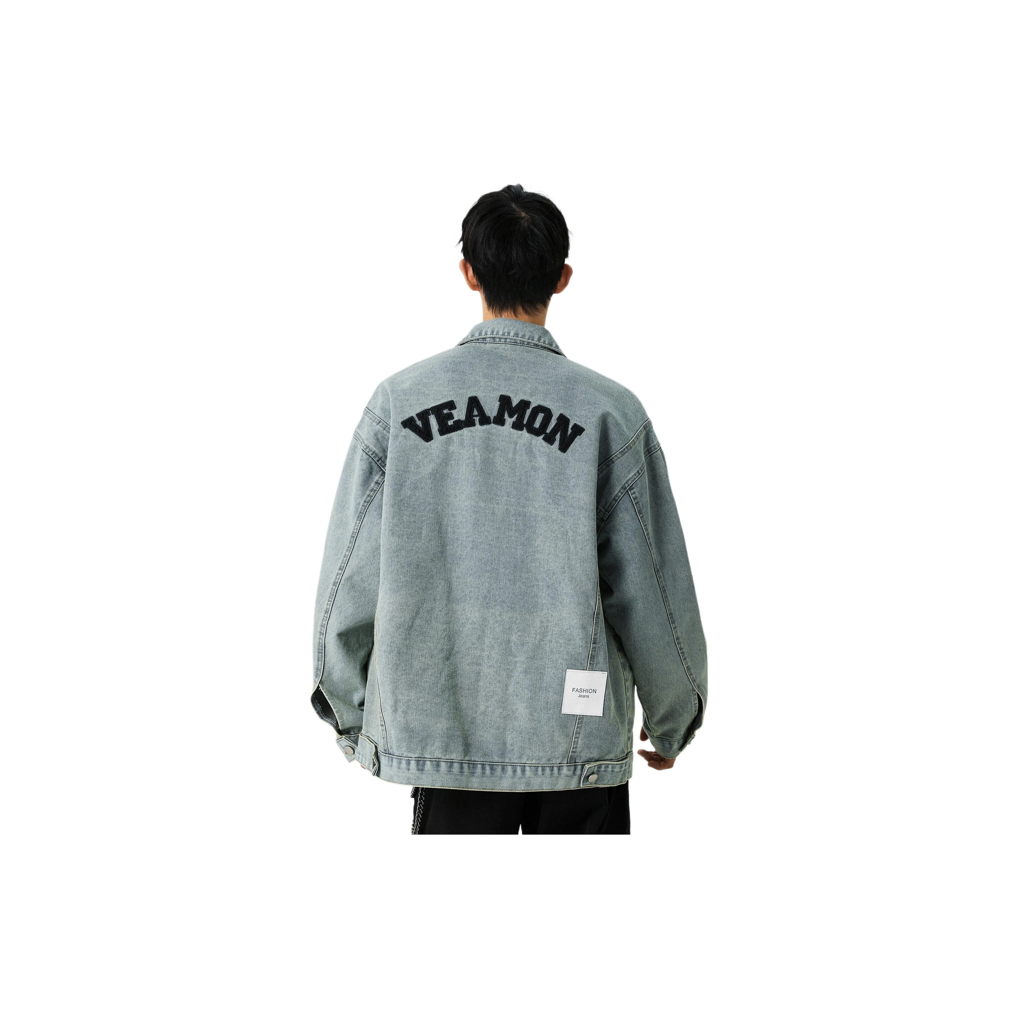 GL Бирюзовый Унисекс Джинсовые куртки