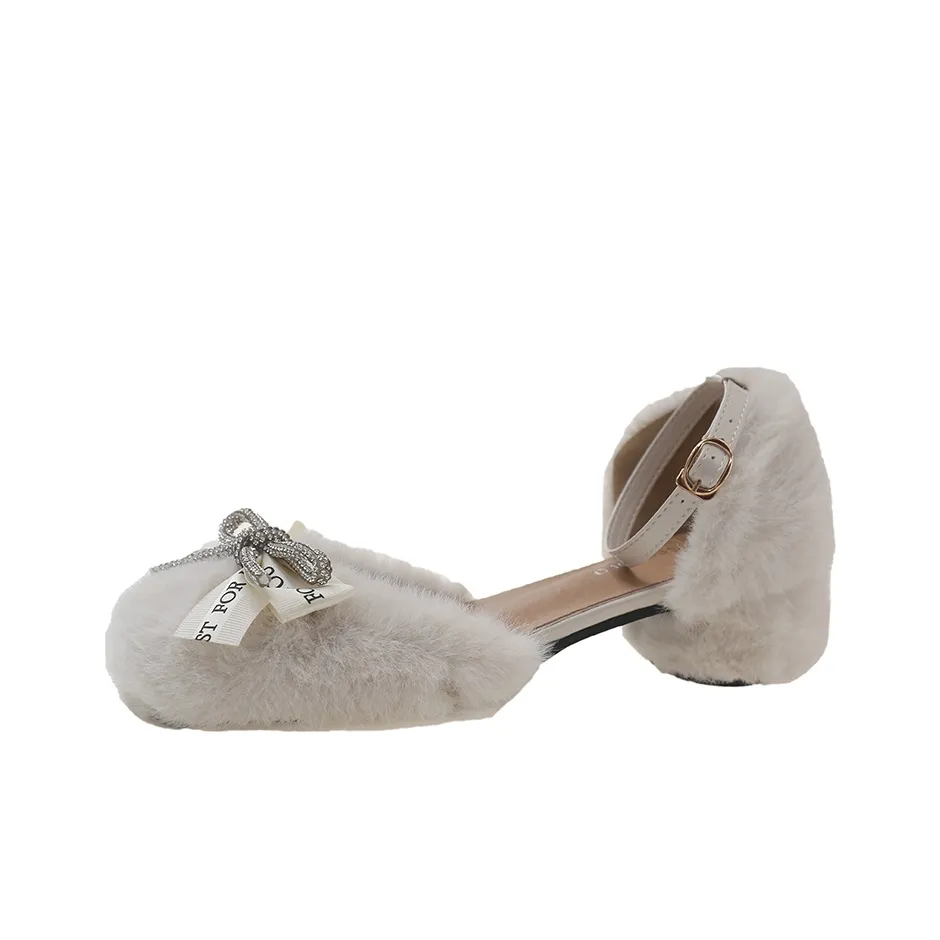 Aimilian Грубый каблук Туфли Мэри Джейн Женские