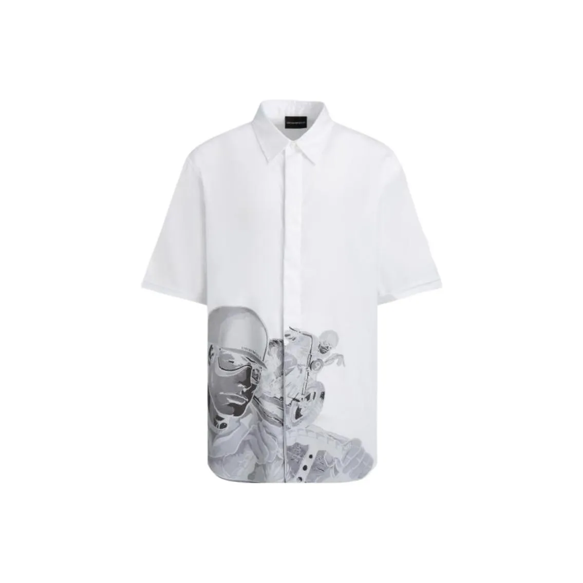EMPORIO ARMANI SS22 Shirt Men's White