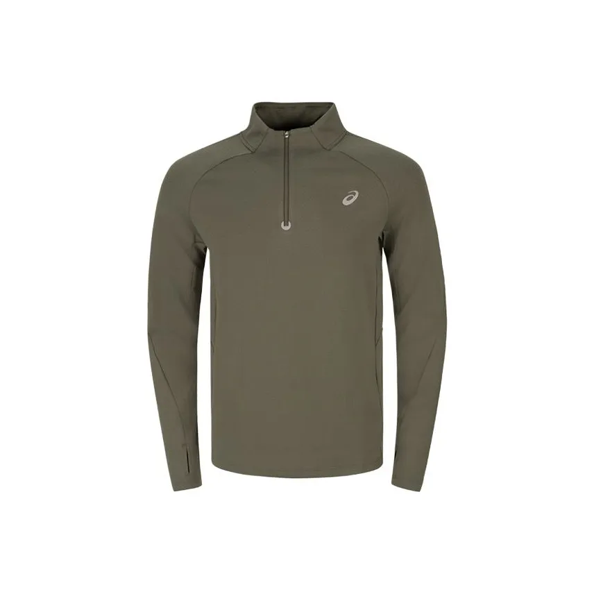 ASICS Армейский зеленый Мужская футболка с коротким рукавом