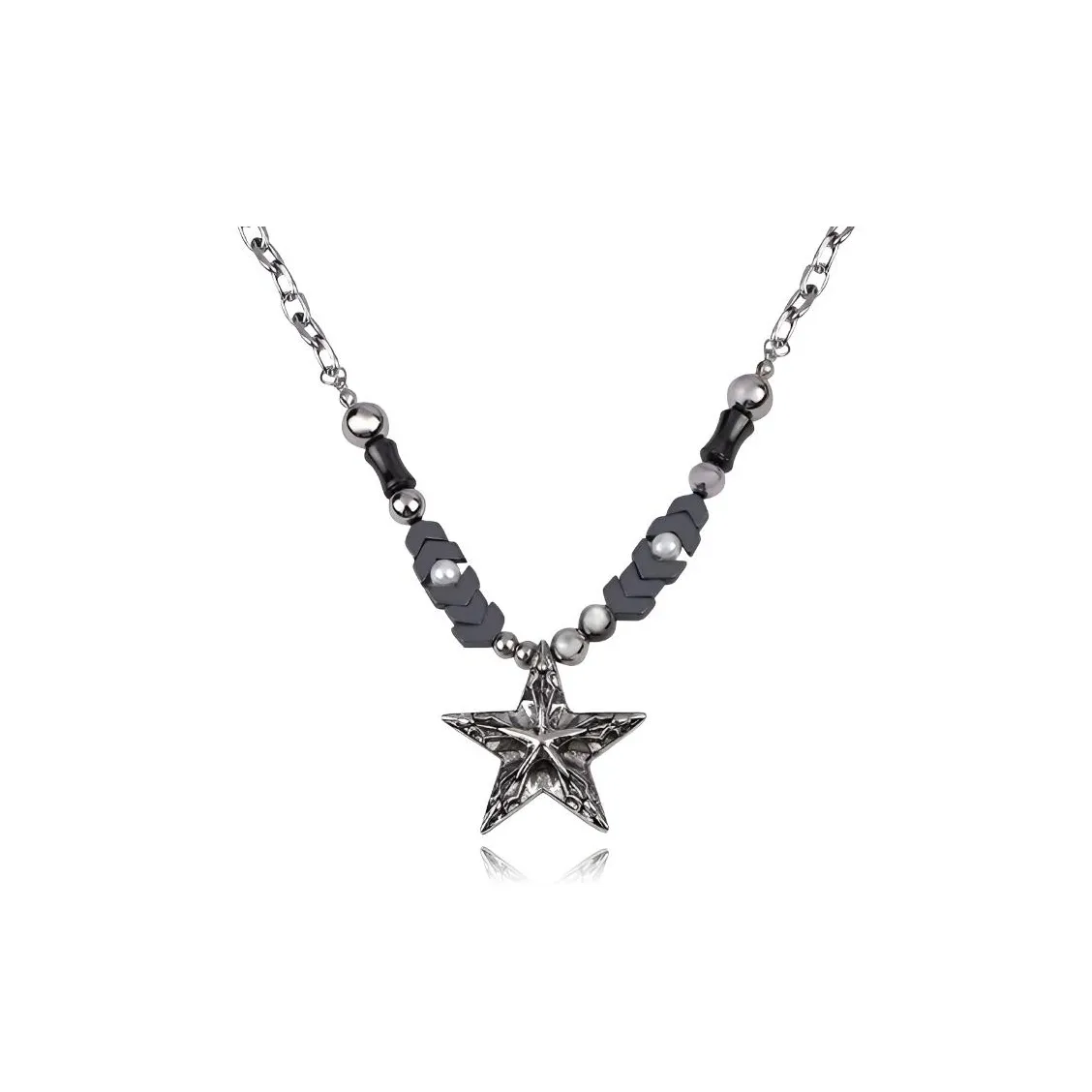 LuluCanaan Титановые стальные ожерелья для мужчин