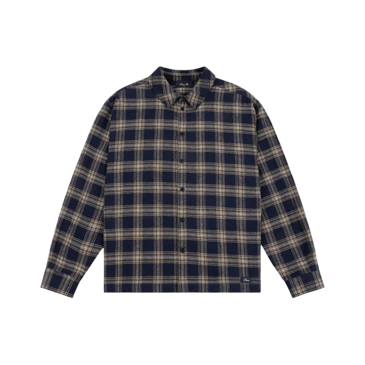 Dime Морской Синий Унисекс Рубашки