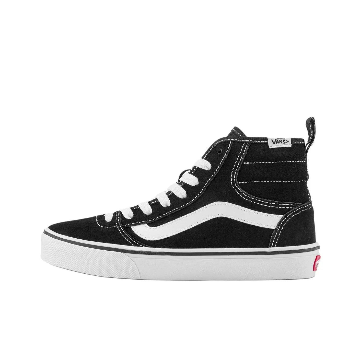 Vans Ashwood Hi High Топ Скейтборд Кроссовки Женские Черный Белый