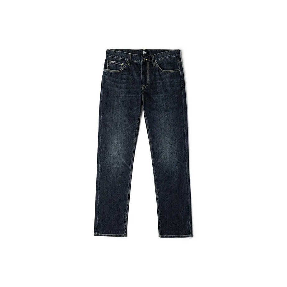 Lee Темно-синий Мужской Джинсы