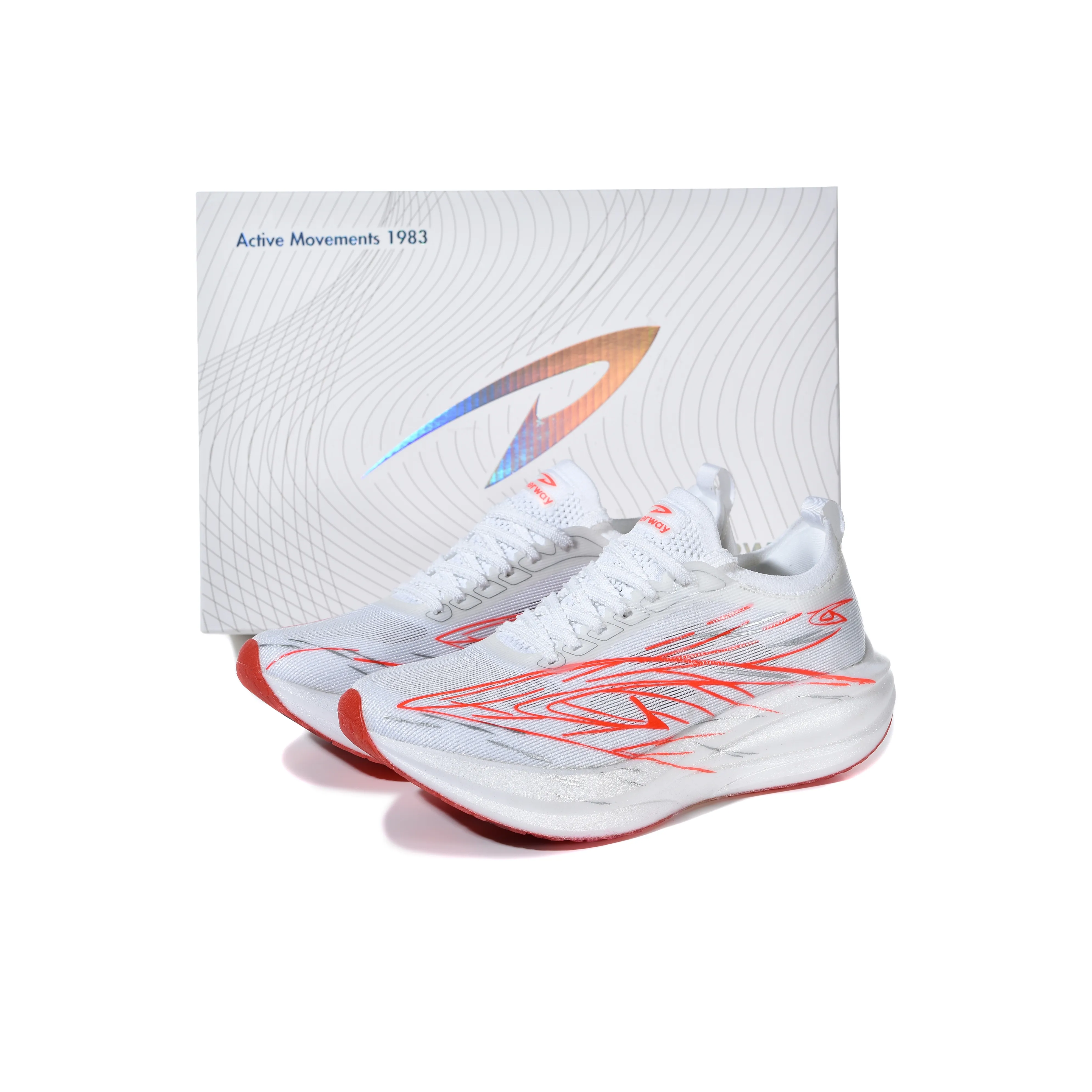 DEERWAY Низкий топ Full Пальма Карбоновая плита + ЭВА Сверхкритический + ЦПУ Беговые кроссовки Унисекс