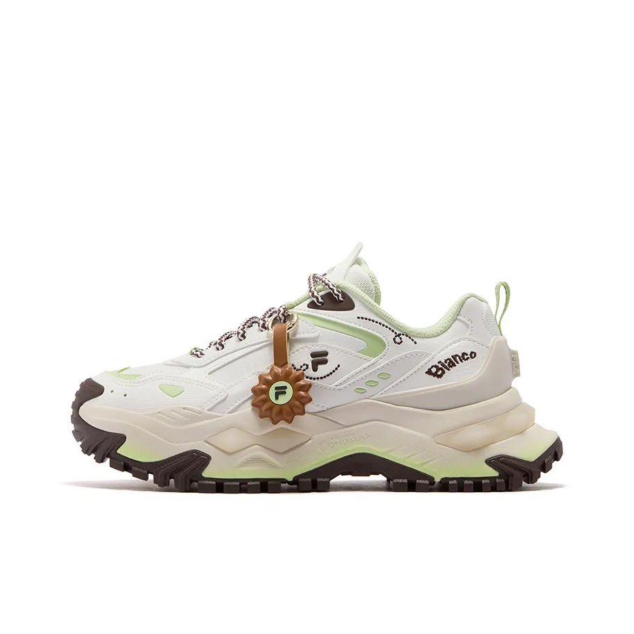 FILA FUSION Бьянко DX Бьянко Обувь Повседневная обувь Женские Снег Бабочка Зеленый