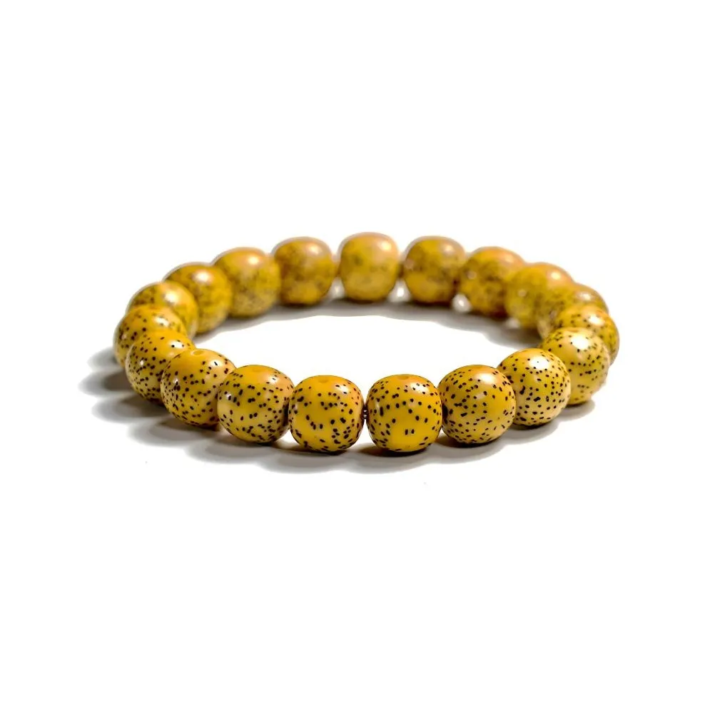 Ryukyu Star Moon Bodhi Seeds Chinese Zodiac Guardian Beaded Bracelet Unisex
