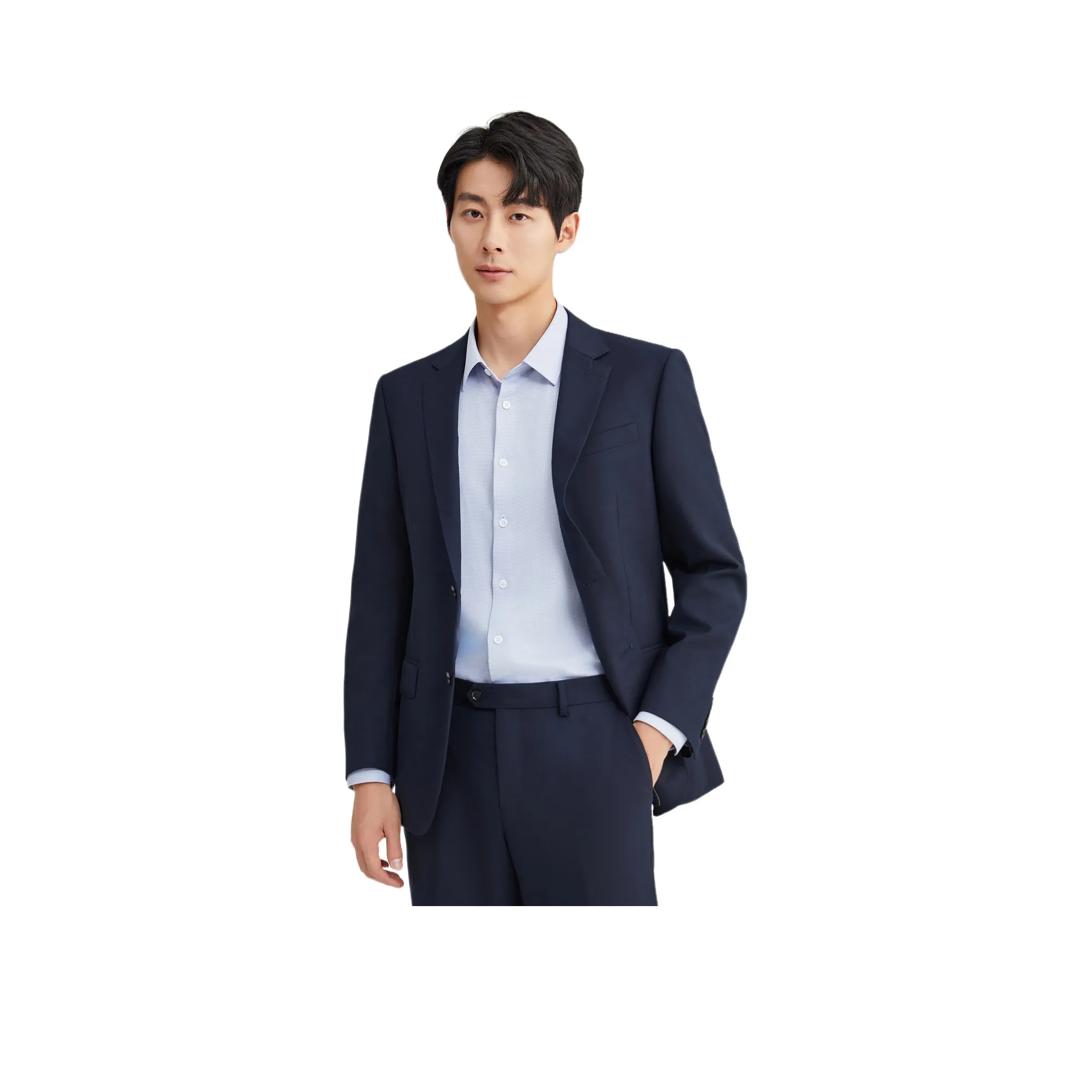 SUNDANCE Темно-синий Синий Мужской Деловой костюм