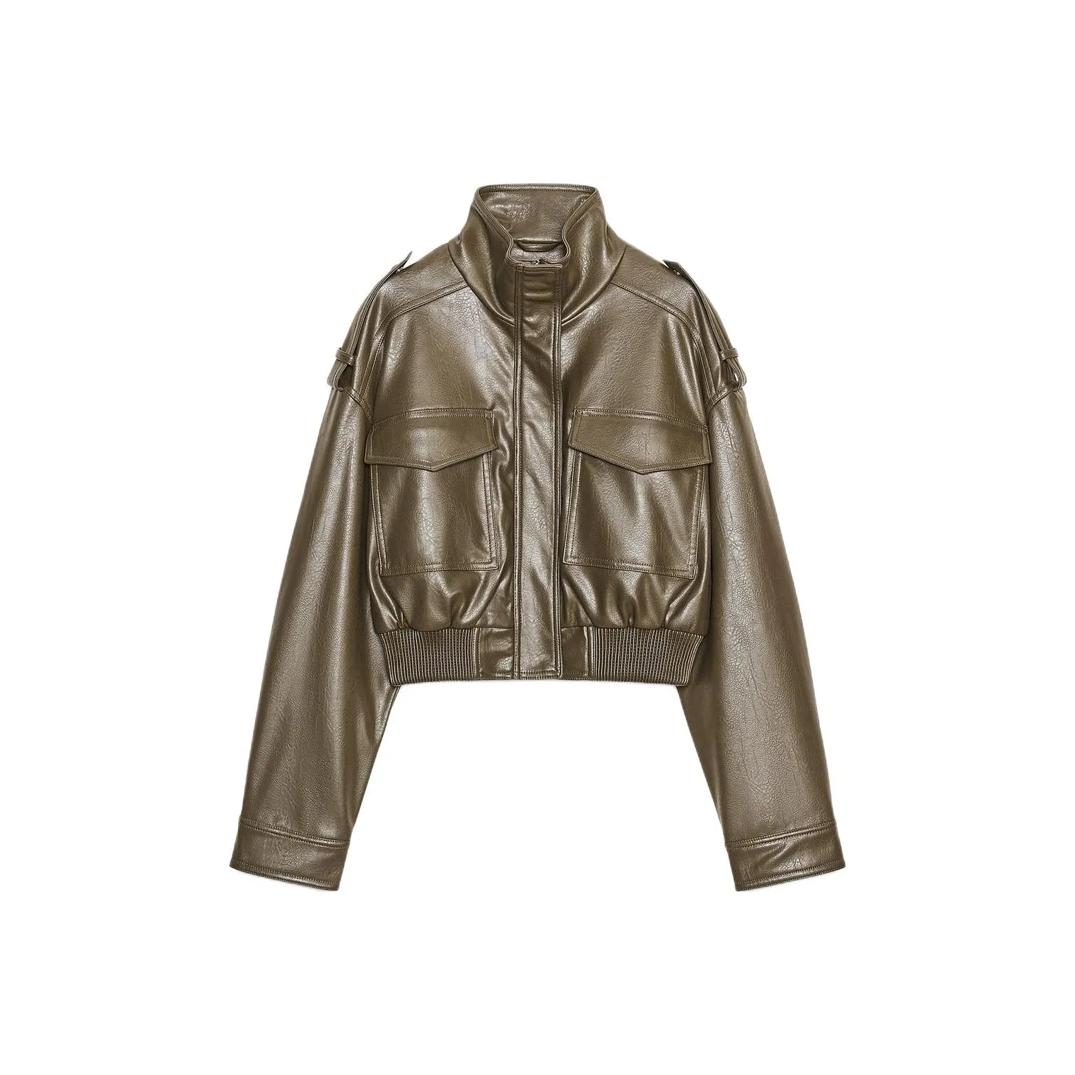 ZARA Средний хаки Женские Куртки