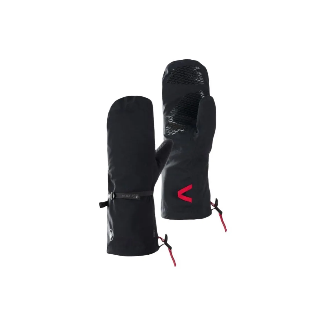 MAMMUT Нейлоновые перчатки унисекс черные