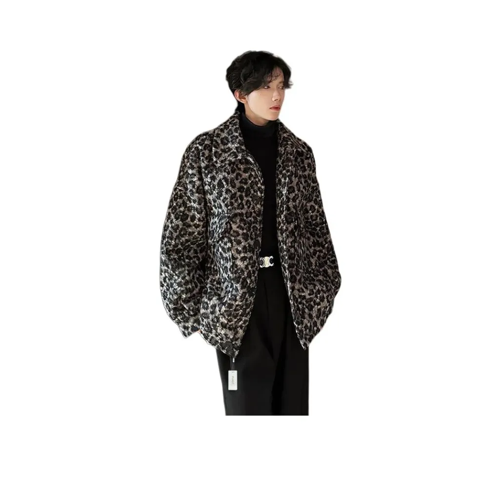 FUNST Куртки с леопардовым принтом для мужчин