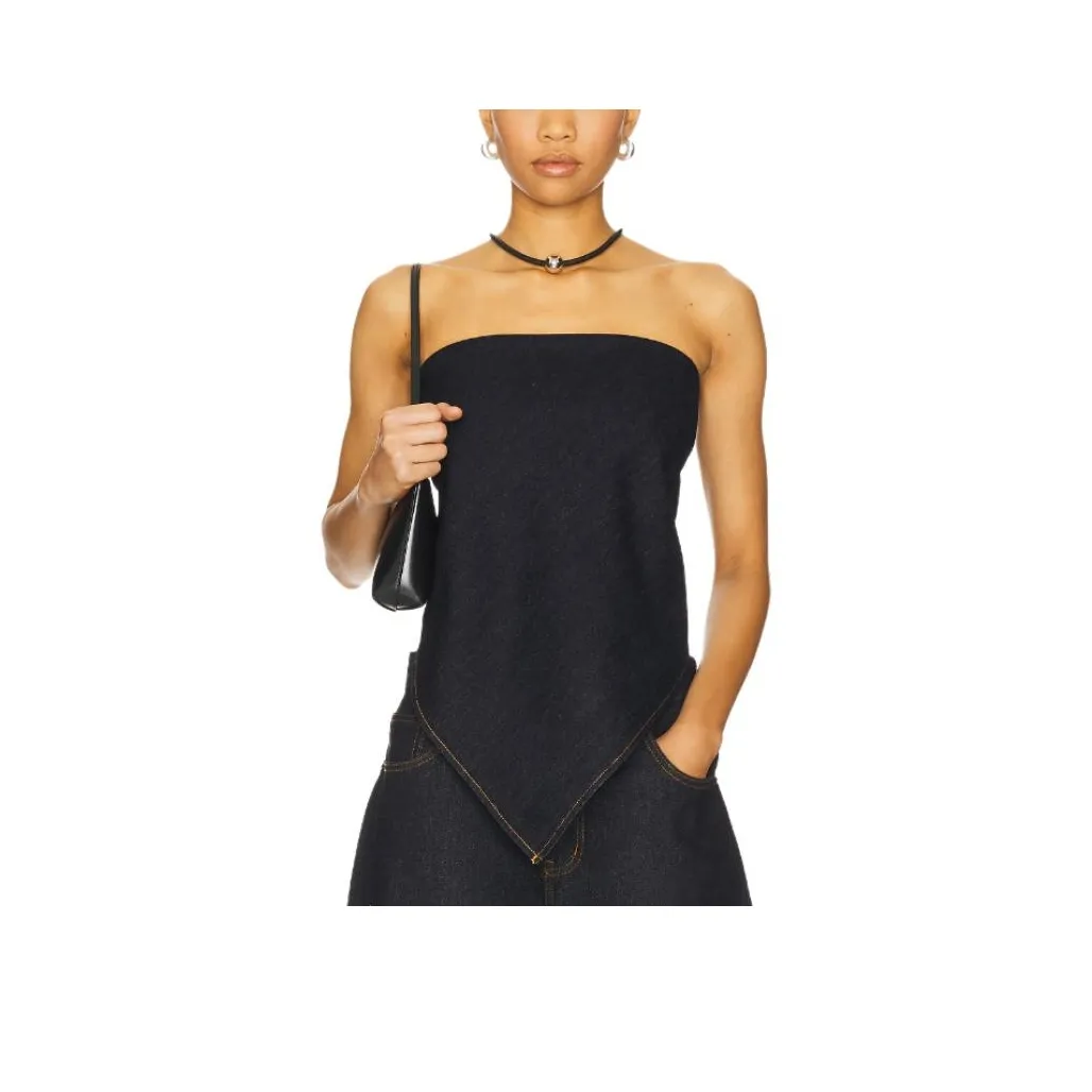 Lioness Индиго Женские Топы без бретелек