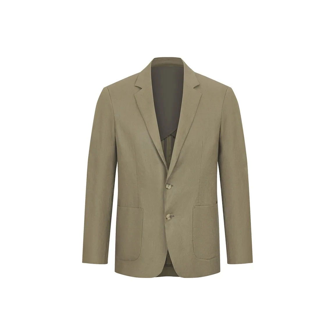 URBAN REVIVO Бизнес-костюм мужской кофейно-коричневый