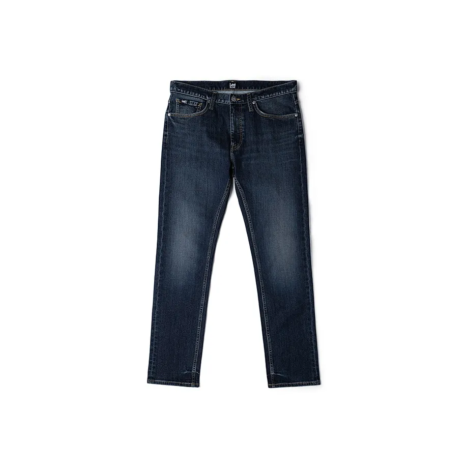 Lee Темно-синий Мужской Джинсы