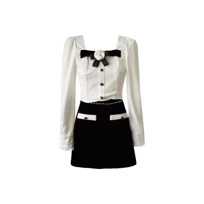 QIAOMONVHAI Комплект с юбкой Одежда Sets Женские