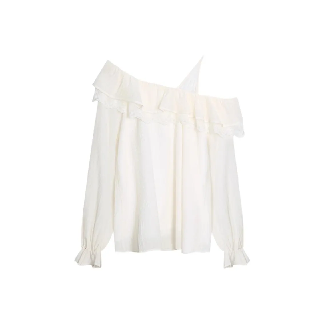 IUNOP Модный Кружево Пэчворк Свободный крой Топ на бретелях Рубашка Женская