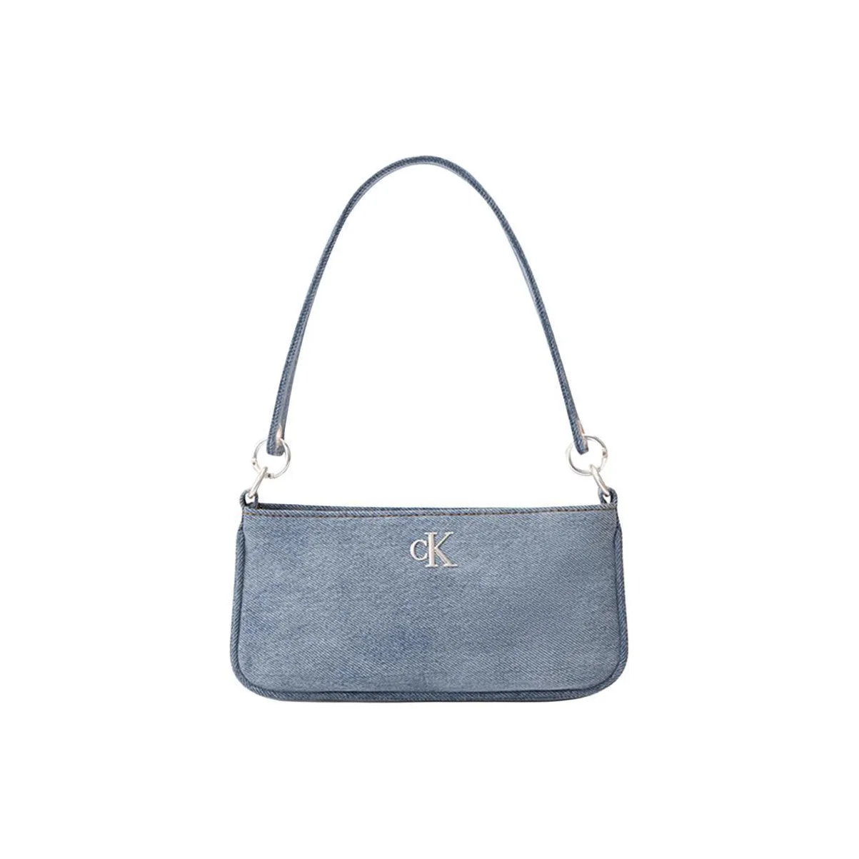 Calvin Klein Сумка через плечо среднего размера женская светло-синяя