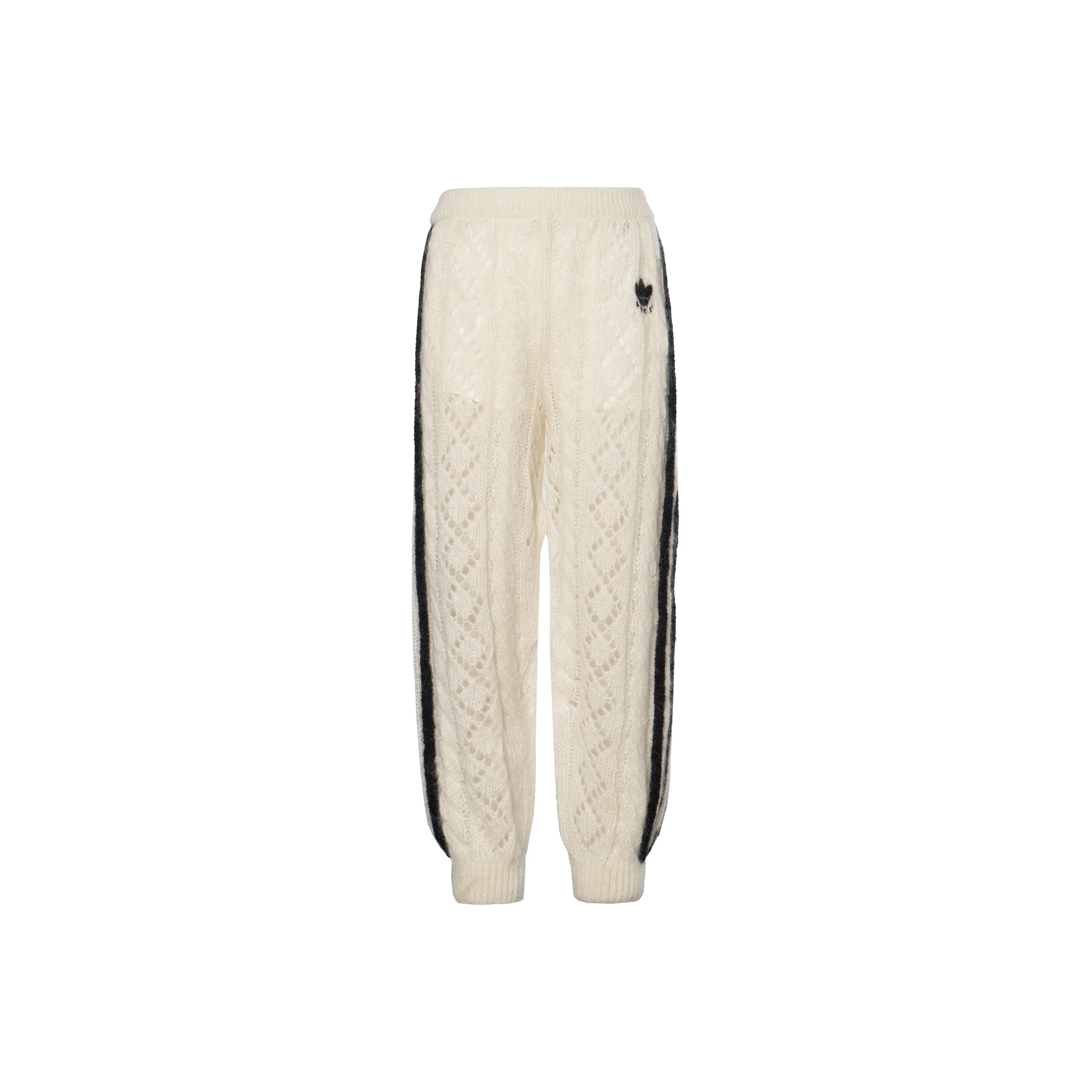 GUCCI X Adidas Mohair Knit Jogging Pant Ivory