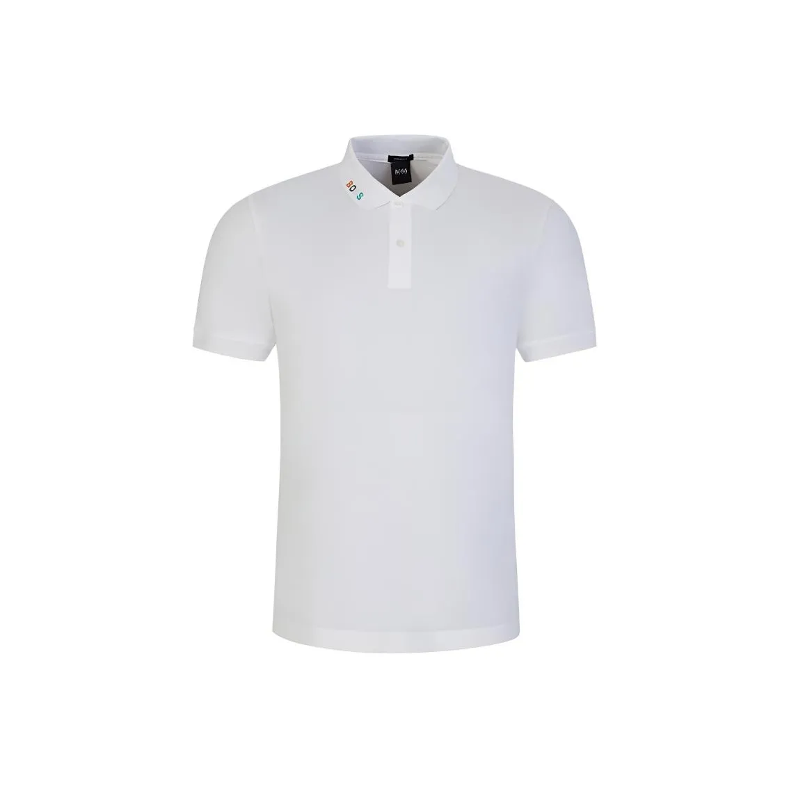 HUGO BOSS Короткий рукав Polo Мужской Белый