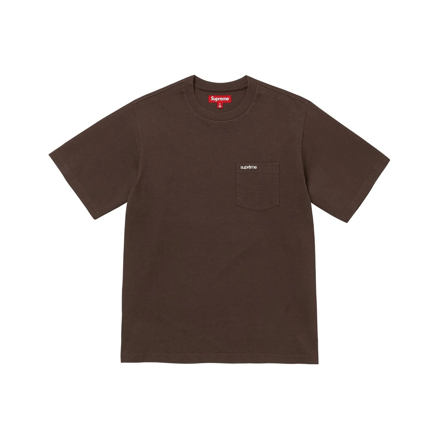 Supreme Fw25 WEEK12 S S Pocket Tee T-Shirt Унисекс