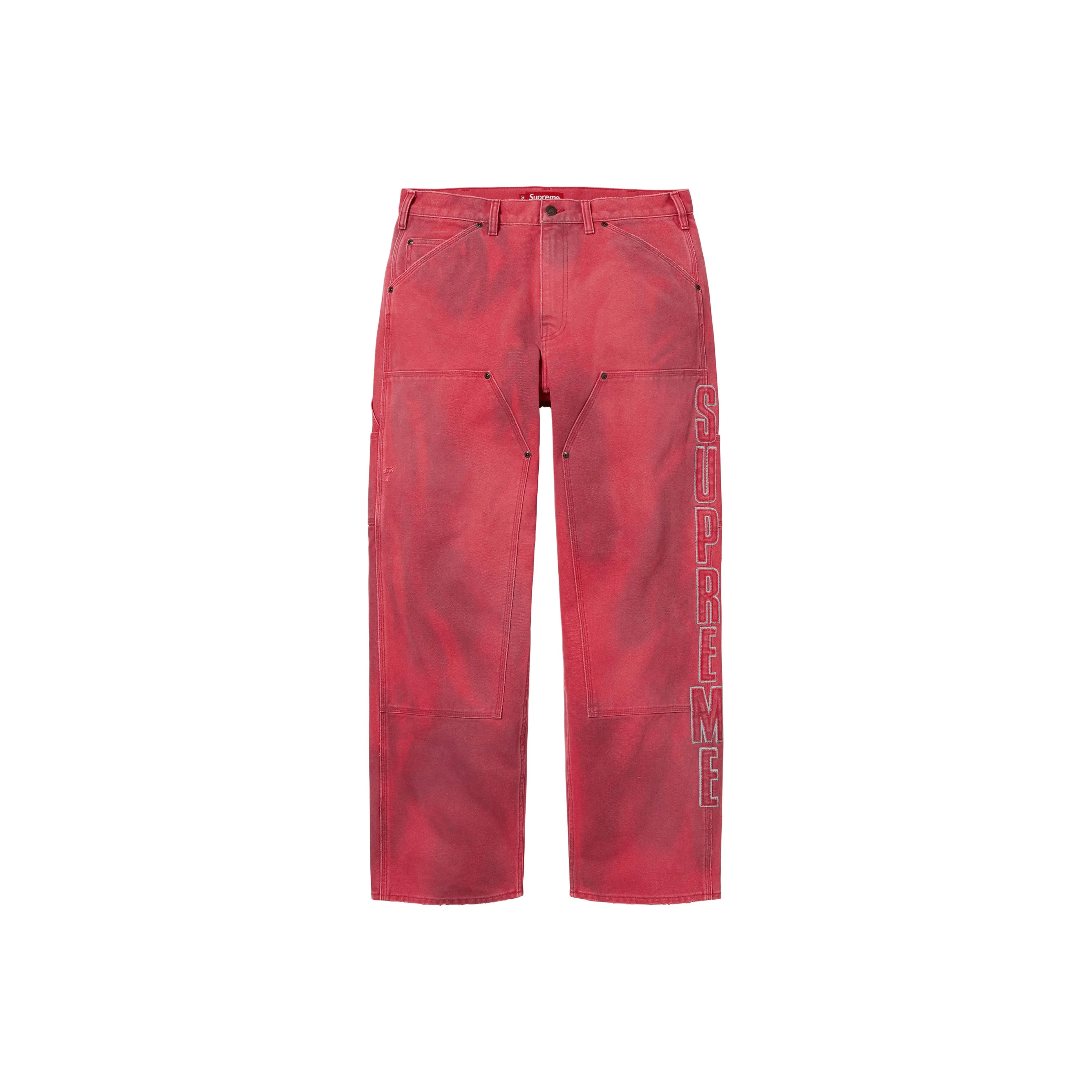 Supreme FW25 WEEK1 Reflective Double Knee Pants Jeans Unisex