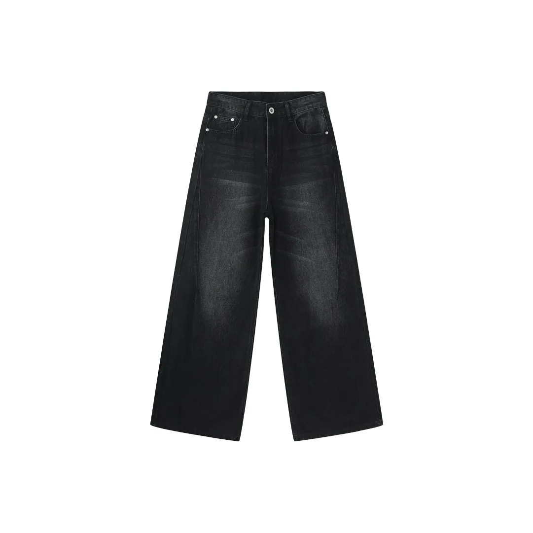 Voguo Relay MID Длина шагового шва (передняя задняя посадка) Джинсы Унисекс