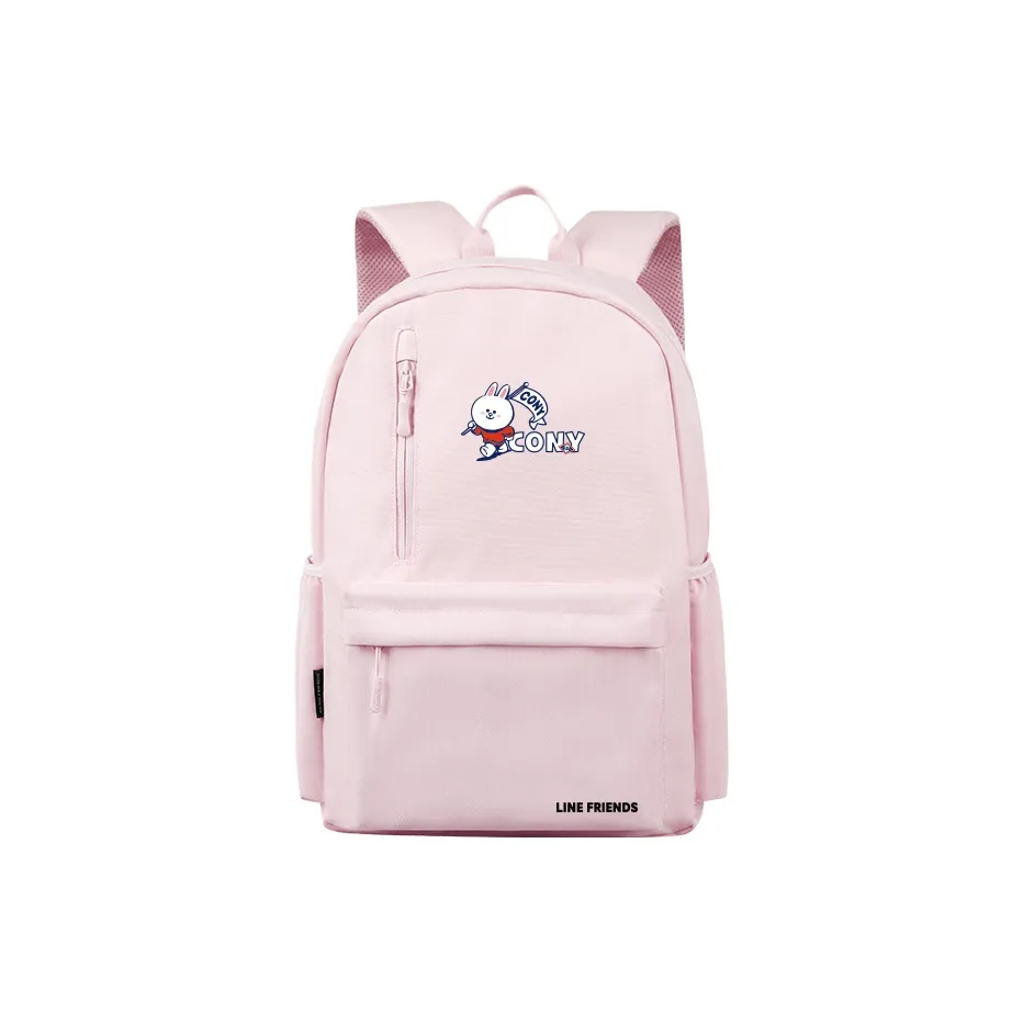 LINE FRIENDS Полиэстер Рюкзак Стандартный Женский Розовый