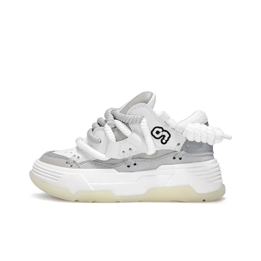 CN Skate Skateboard Shoes Unisex Low top Gray