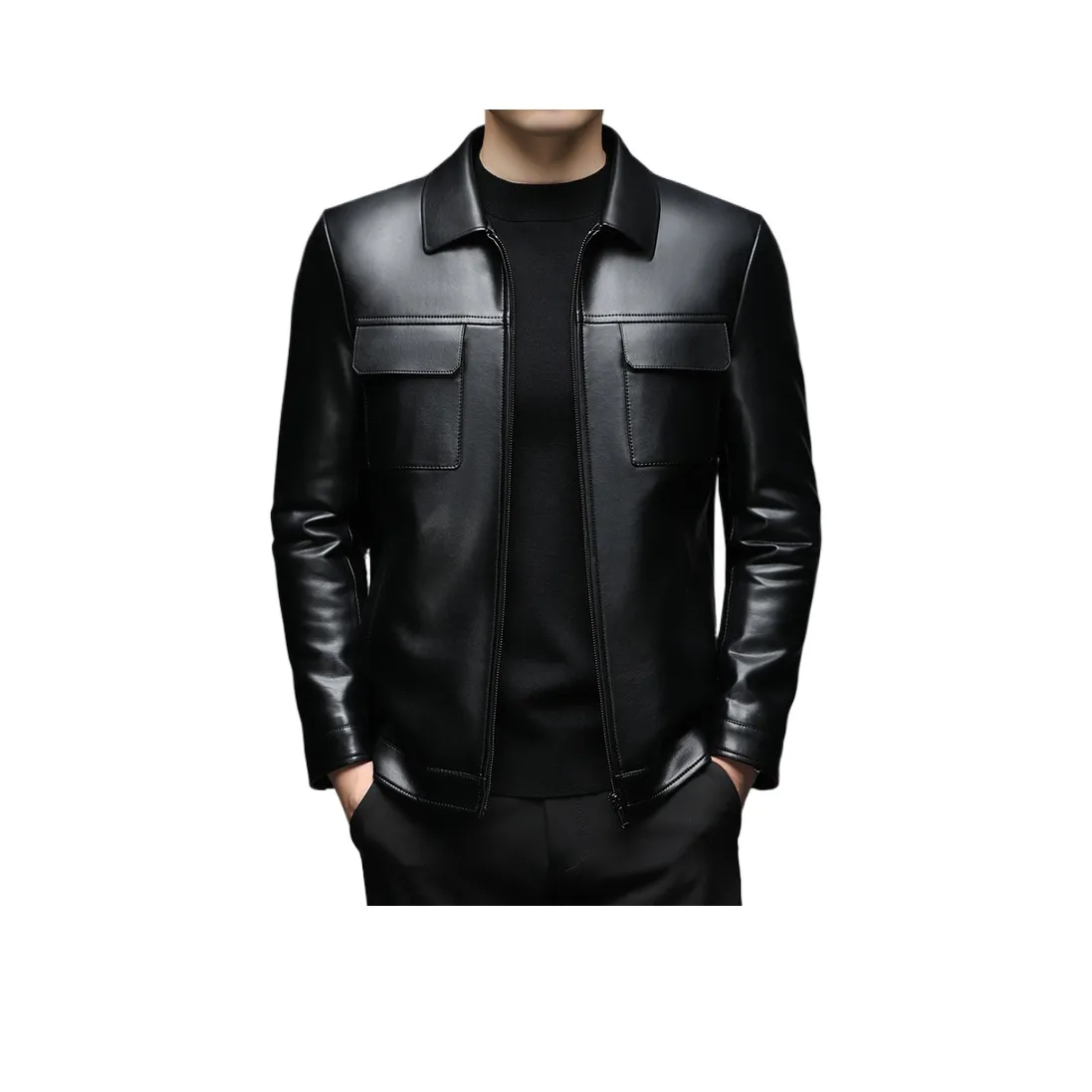 MAREA VESUVIO Кожа Куртка Мужская