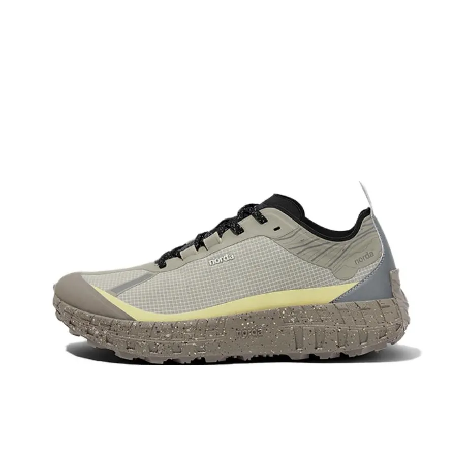 NORDA Противоскользящий Устойчивый к износу Покрытие Поддержка Легкий Низкий Верх Кроссовки для Беговых Пути Мужской Светлый Умбра