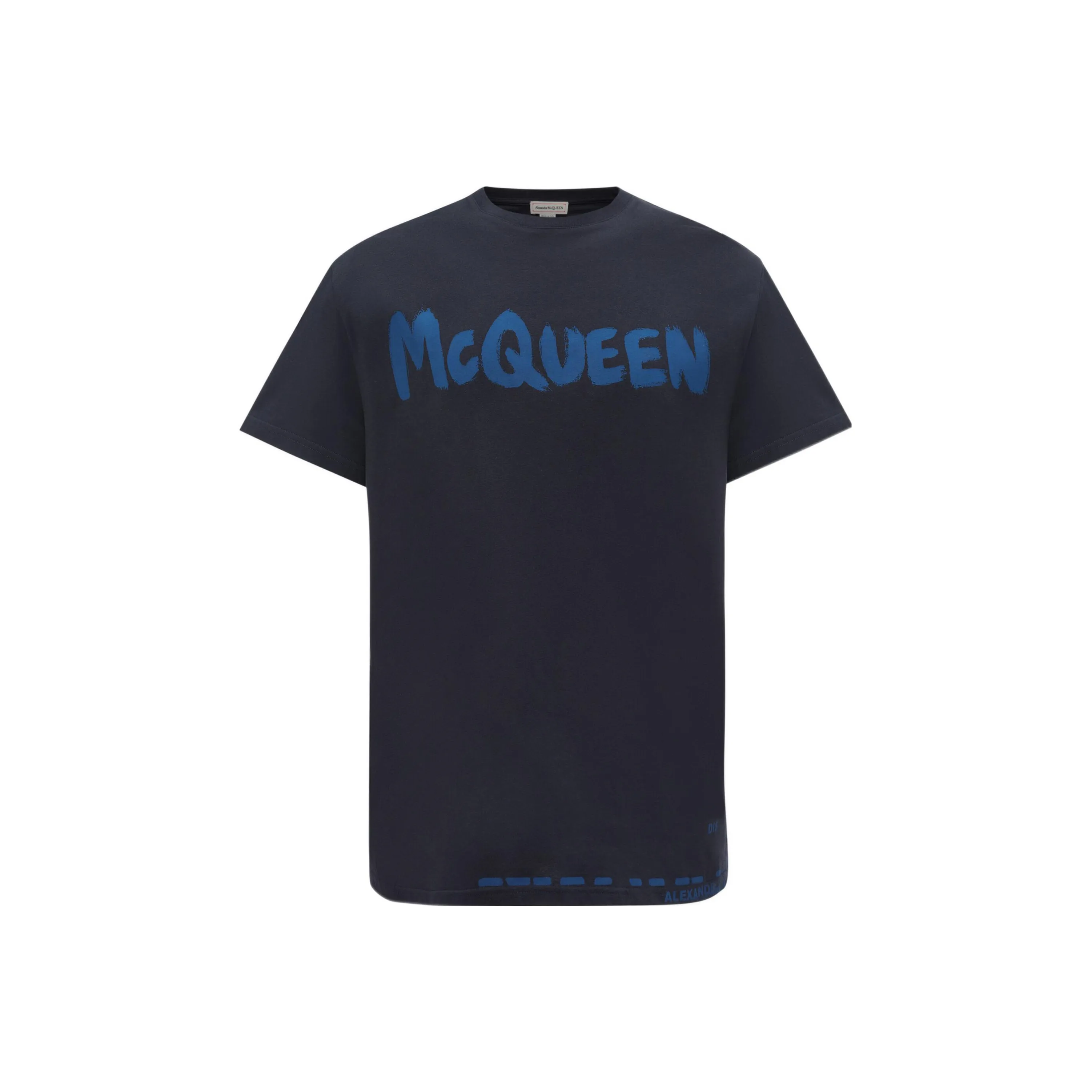 Alexander McQueen Logo Printed Crewneck T Shirt